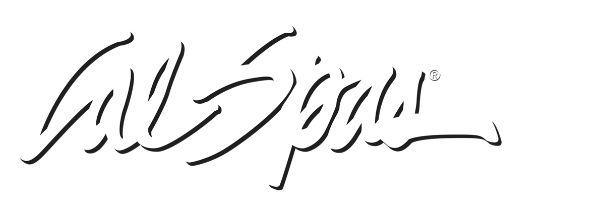 Calspas White logo hot tubs spas for sale San Ramon